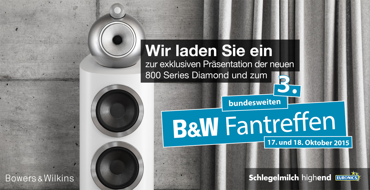 B&W Bowers&Wilkins Fantreffen 2015